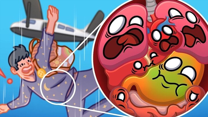 [Reprint/Chinese subtitles] How to survive a high altitude fall without a parachute (Human buddy#3)