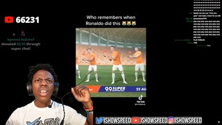 Ronaldo "SIUUUUUUU". Eh, malah iklan "Shopee"?