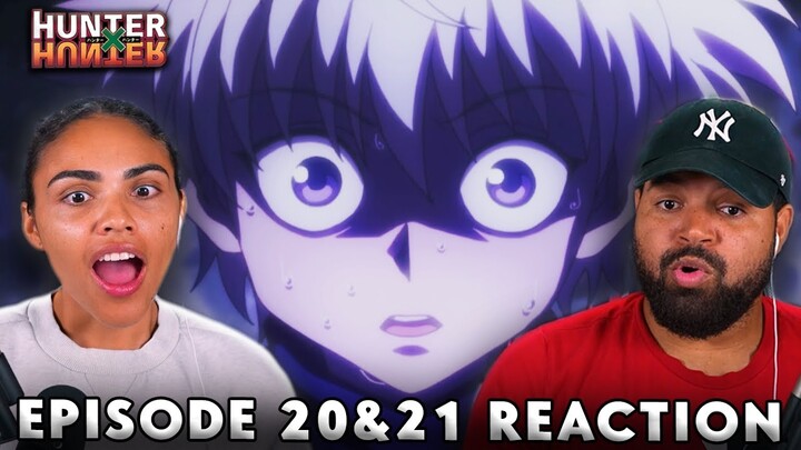 KILLUA FAILS! | Hunter x Hunter Episode 20 and 21 Reaction