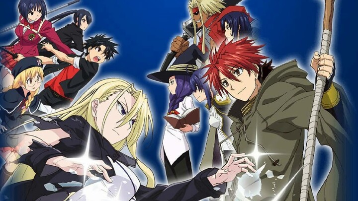 UQ Holder ! Mahou sensei negima opening - Happy Material