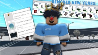 BLOXBURG TINY UPDATE... new years gone, bloxburg job bug fixed