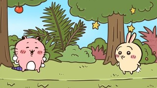 [ちいかわ/Chiikawa/Little Cutie] Super Smash Bros. style cutie/うさぎVS claw のキメラ/Usaki battle