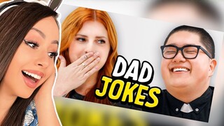 Dad Jokes | Don't laugh Challenge | Bunnymon REACTS
