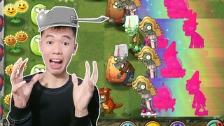 Plants vs Zombies 2 | Nhân BiBi Không Tin Mình Lại Thua Tại Level Dễ Trong Map Cuối Cùng