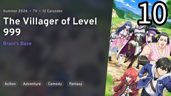 EP 10 The Villager of Level 999 | LV999 no Murabito