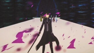 Famous scenes of Kirito chopping bullets and magic