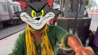 Indian soda, but cat and mouse sound effects