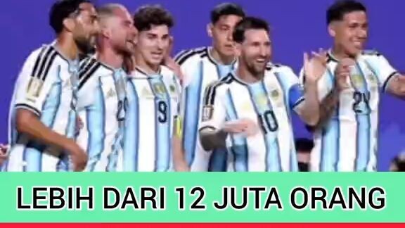 LEBIH DARI 12 JUTA ORANG TANDATANGANI PETISI USIR ARGENTINA DARI PIALA DUNIA