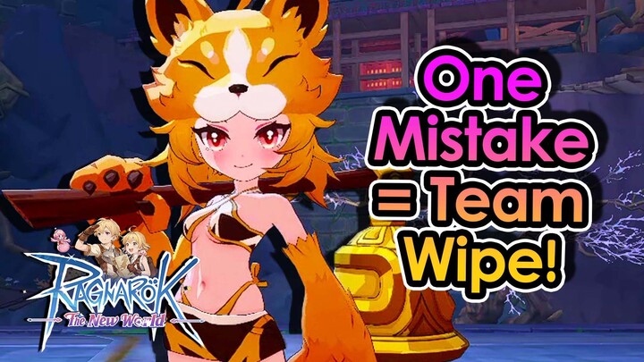 [RONW] One Wrong Landing Wipes Everyone! Moonlight Cave Hard Mode Instance Guide | King Spade