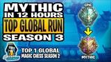 MYTHIC IN 12 HOURS! ROAD TO TOP 1 GLOBAL AGAIN! Artek Gaming | TOP 1 GLOBAL SEASON 2 MAGIC CHESS