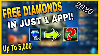 EASIEST WAY TO GET FREE DIAMONDS IN MOBILE LEGENDS!! || LEGIT 100%!!