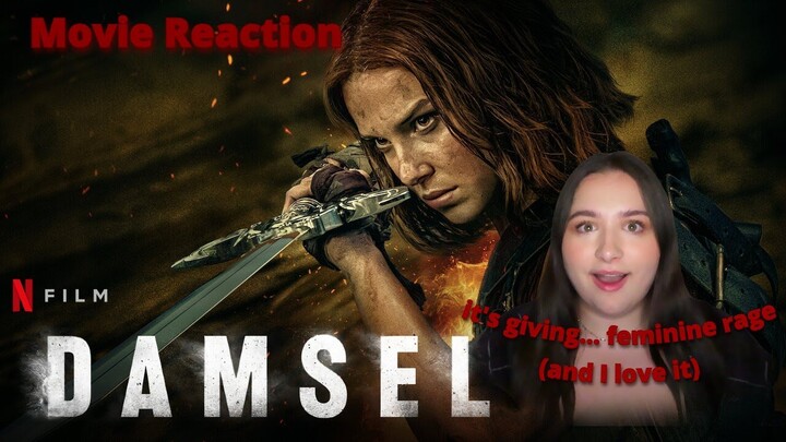 *DAMSEL* is such a TENSE ADVENTURE! (Movie Reaction/Commentary)