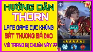 Thorne Liên Quân | Cách chơi, Lên đồ, Bảng ngọc Thorne mùa 18 mạnh và chuẩn là đây - HD GAME 76