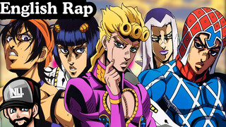 【Animation】JOJO's Bizarre Adventure: Golden Wind English Rap