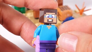 Steve baru telah hadir: Coba Lego Minecraft 21251 Desert Adventure, masukkan anggur baru ke dalam bo