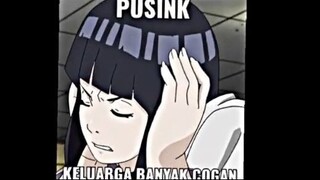 Hinata pusing karna ga punya masalah❌#hinata pusing karna keluarga banyak cogan✅😅