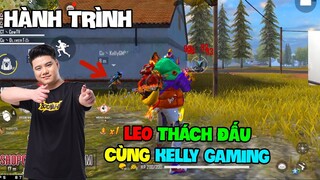 FREE FIRE : LEO RANK THÁCH ĐẤU CÙNG KELLY GAMING BẮN UPM FULL MÁU ĐỎ CỰC GẮT