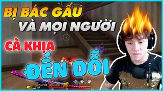 [ Free Fire ] Mõm Bức Xúc Khi Bị Bác Gấu & Mọi Người Troll Và Cái Kết  - Học Mõm