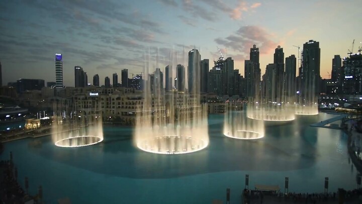 【EXO】POWER نافورة دبي الراقصة 【في حال لم يرها أحد من قبل】