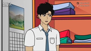 TIBA-TIBA BERPINDAH KE TUBUH ANAK SMA !!! PART 4 - Drama Animasi Sekolah