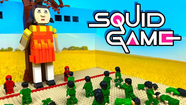 LEGO Squid Game Red Light Green Light | Stop Motion Animation