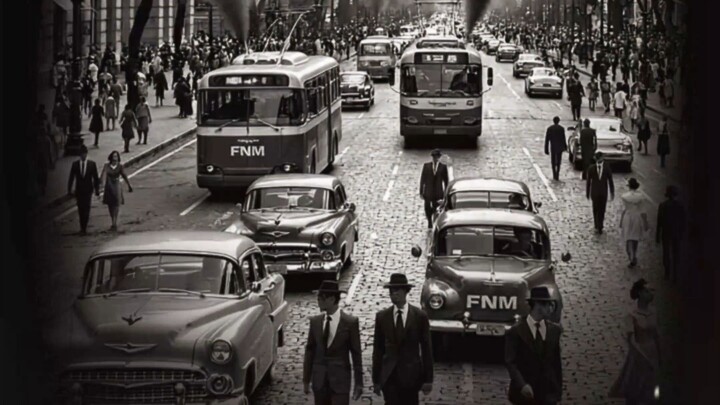 De 1940 a 2100 em 30 segundos. A evolução da Paulista! 🏙️✨ #SãoPaulo #Futuro "Feito com IA" + #AIGC