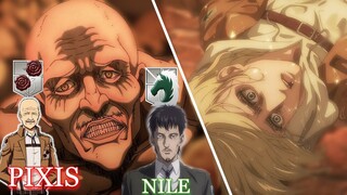 ANNIE ES LIBRE, El FINAL de PIXIS y NILE en el RETUMBAR / Shingeki No Kyojin 81 Temporada final 21