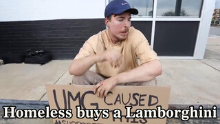 [Remix]When a man disguises himself as a beggar to buy Lamborghini