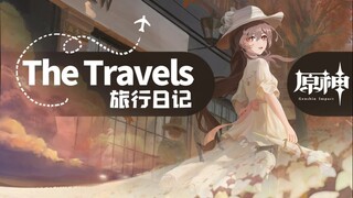 《原神》爆肝1年3000小时完成的手书：「旅行日记」畅游7个国度