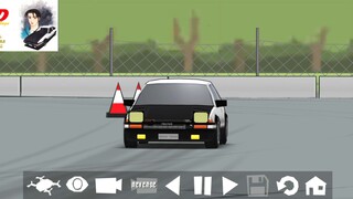 I'm testing drive home made ae86 tufo shop