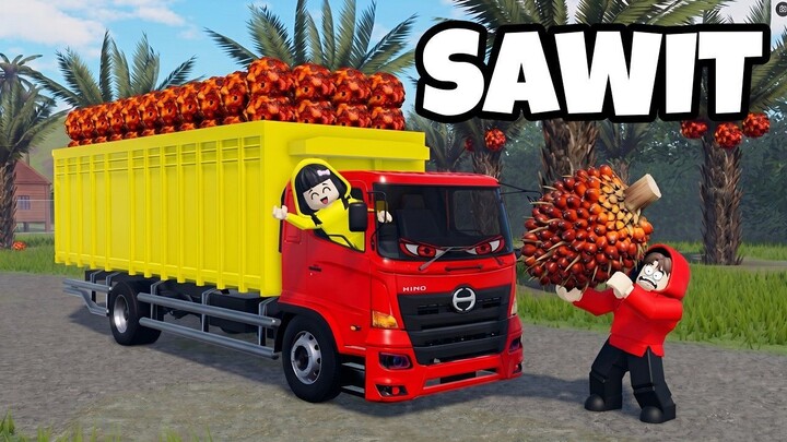 Yuta, Mio Dan Baby Celine Jadi Supir Truck Oleng Antar Sawit