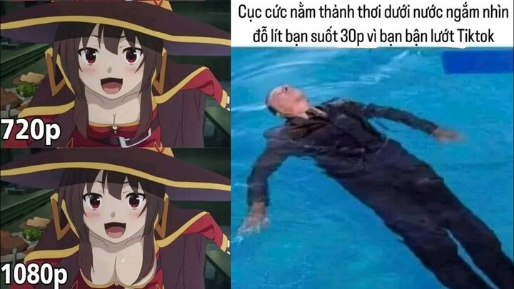 Ảnh chế P119 || Cục cứt nằm dưới nước ngắm nhìn bạn vì bận lướt Tik Tok || Meme for cylot
