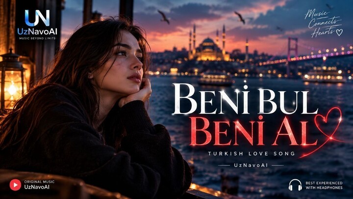 Beni Bul Beni Al ❤️ | Turkish Love Song | UzNavoAI