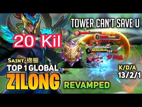 TOTURIAL CARA BERMAIN HERO ZILONG OFFLANER 2021- BUILD ZILONG TERBARU 2021- MOBILE LEGENDS