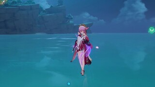[Genshin Impact] Luar biasa! Ini adalah air yang mengambang tanpa batas!