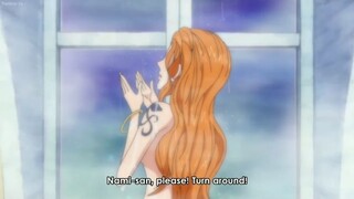 Adegan Ngintip Nami Mandi 😍, Sanji Dan Brook Kena Batunya 🗿🤣