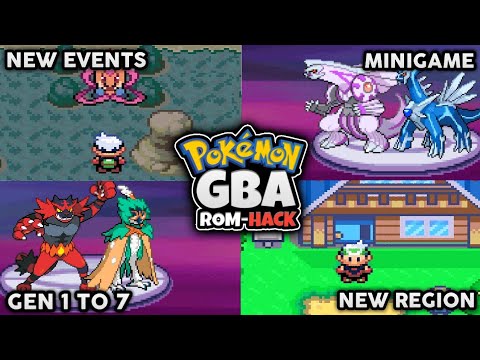 New Pokemon GBA Rom Hack 2022 With Gen 9 Stater, Pokemon Scarlet And Violet  GBA - BiliBili