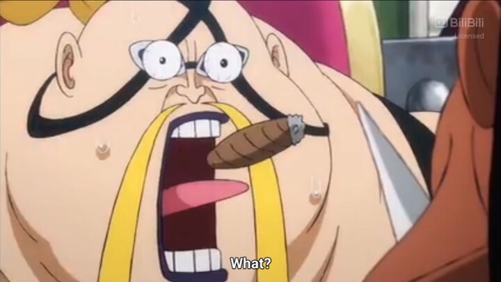 shocking expression in one piece