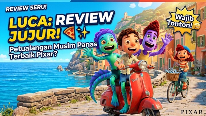 Berasa Liburan ke Italia! Review Animasi Luca (Tanpa Spoiler)