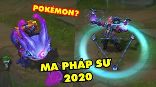 Mê mẩn với loạt trang phục Ma Pháp Sư 2020 tuyệt đẹp - Kog'Maw hóa Pokémon trong LMHT?