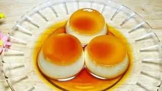 Cách làm Bánh Flan Nước Cốt Dừa béo ngon không bị rổ - Tú Lê Miền Tây