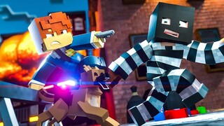 COPS and ROBBERS !? || Minecraft Daycare Academy