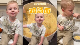 和小朋友一起来做“鸡汤面”🍜