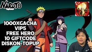 Rilis Game NARUTO ONLINE MOBILE Versi TEGAK Namun Ramah F2P Banyak Hadiah Melimpah Full Giftcode!!