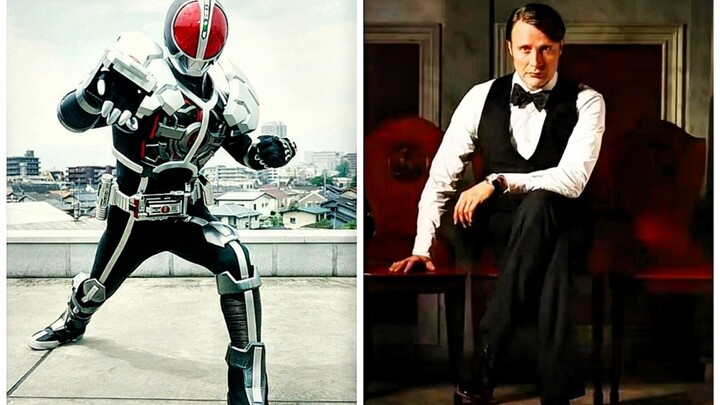 Kamen Rider series vs. horror movie character series