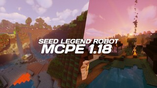 WAH INI YANG SEKARANG ADA DI DALAM SEED LEGEND "robot" DI MCPE 1.18 TERBARU ! Isinya sekarang ada...