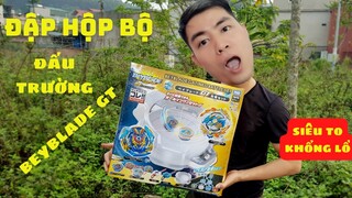 Đập Hộp Bộ Đấu Trường Con Quay BeyBLaDe Gt Siêu To Khổng Lồ