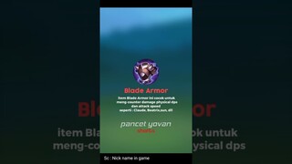 Penjelasan item untuk bocil