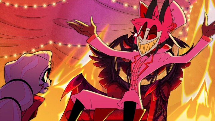 [Hazbin Hotel] Hell's greatest dad, but Alastor has been absent for 7 years and has become schizophr