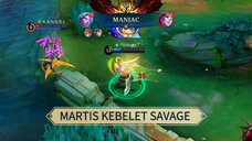 MARTIS KEBELET SAVAGE NGERI PARAH 😱